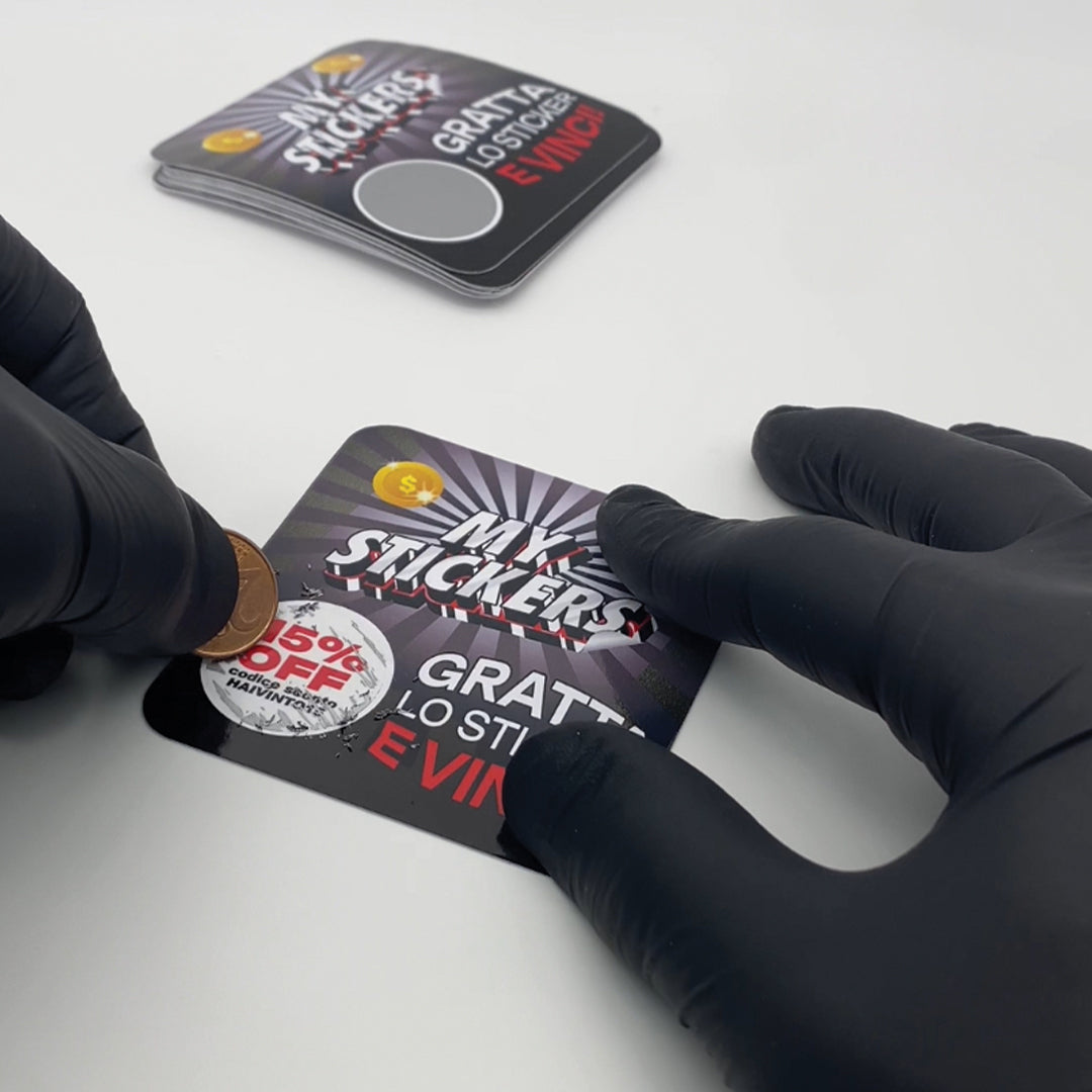 Gratta e vinci personalizzati per concorsi