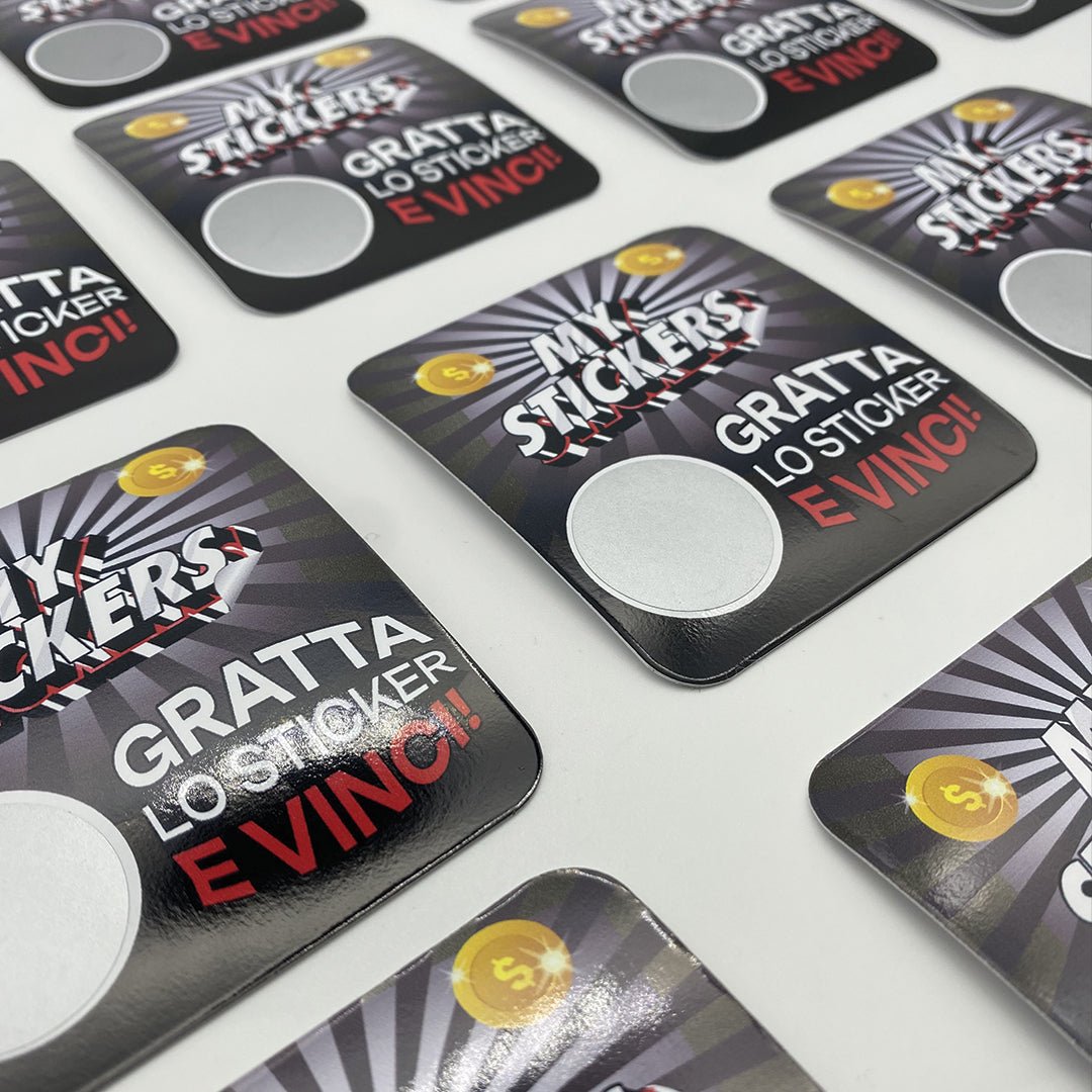 Campagna promozionale con gratta e vinci personalizzato