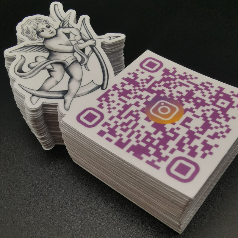 Adesivo QR code personalizzato per pagamenti digitali